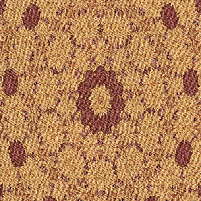 Patterned Mahogany Brown Rug, pat180brn