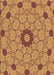 Machine Washable Transitional Mahogany Brown Rug, wshpat180brn