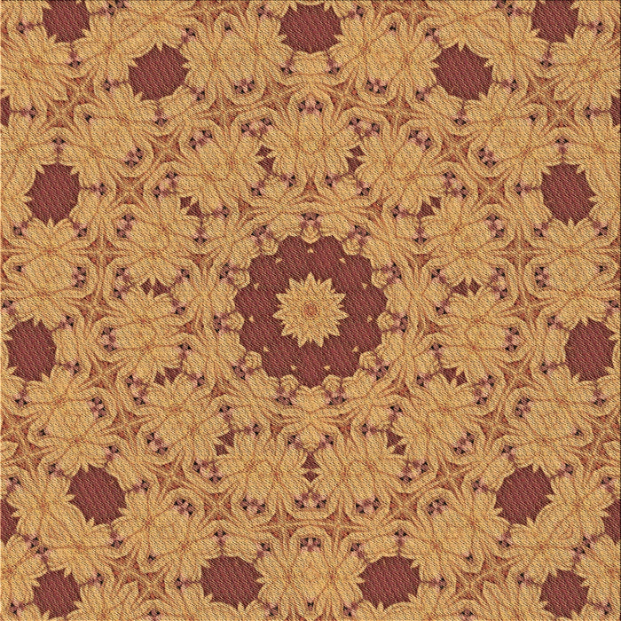 Round Machine Washable Transitional Mahogany Brown Rug, wshpat180brn