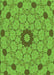 Patterned Bright Green Rug, pat180grn