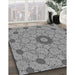 Machine Washable Transitional Gray Rug in a Family Room, wshpat180gry