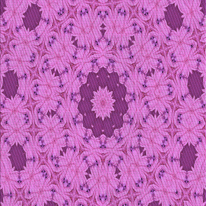 Machine Washable Transitional Neon Pink Rug, wshpat180pur