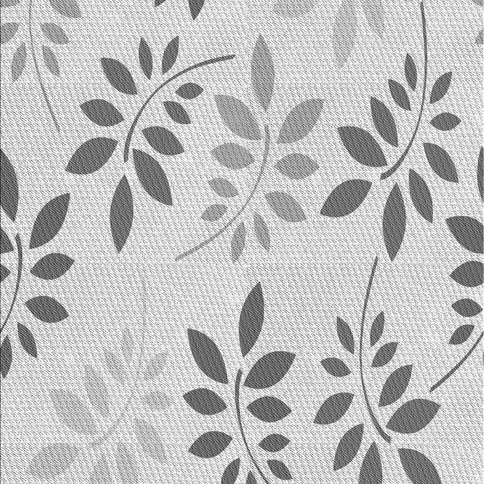 Machine Washable Transitional Platinum Gray Rug, wshpat1800gry