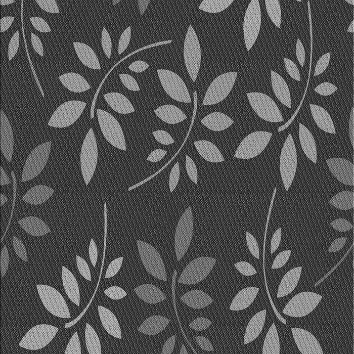 Machine Washable Transitional Charcoal Black Rug, wshpat1801gry