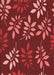 Machine Washable Transitional Red Rug, wshpat1801rd