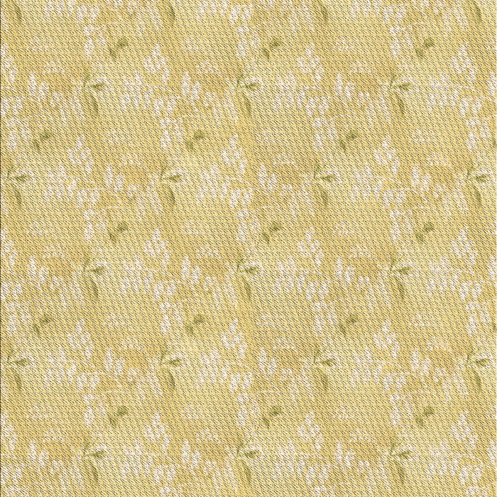 Machine Washable Transitional Golden Gold Rug, wshpat1802brn