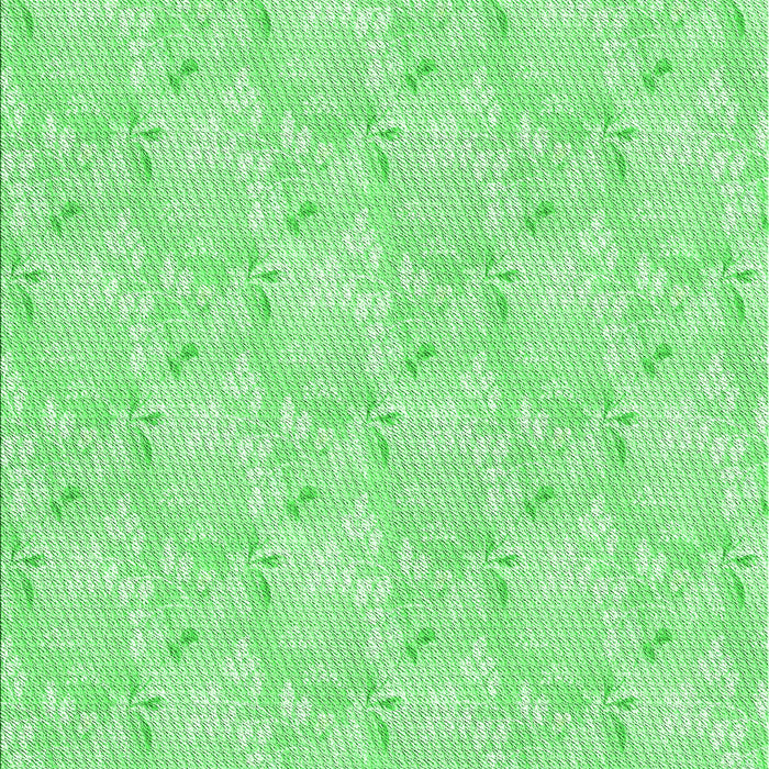Machine Washable Transitional Green Rug, wshpat1802grn