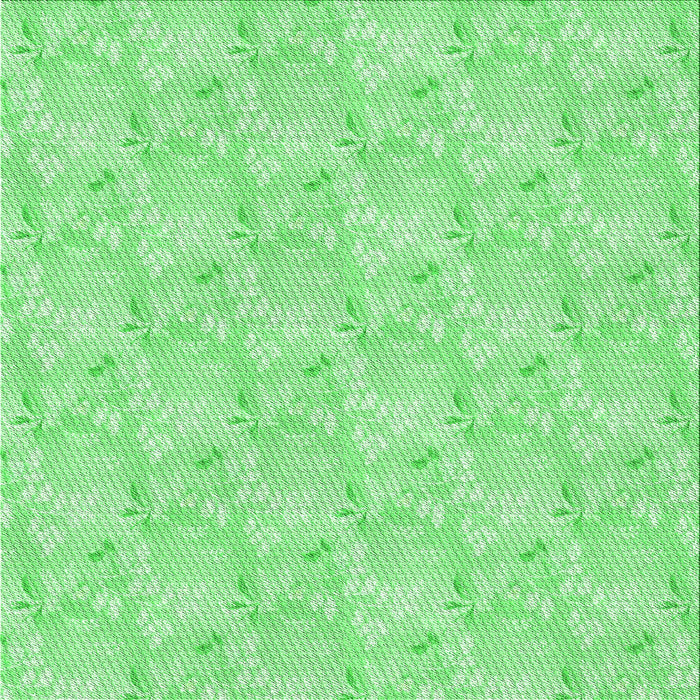 Round Machine Washable Transitional Green Rug, wshpat1802grn