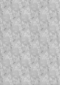 Machine Washable Transitional Dark Gray Rug, wshpat1802gry