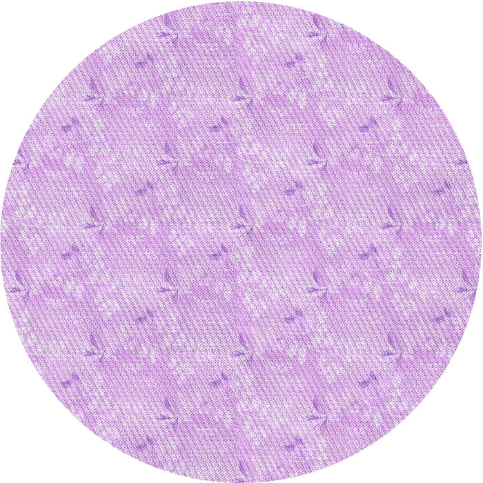 Square Machine Washable Transitional Violet Purple Rug in a Living Room, wshpat1802pur