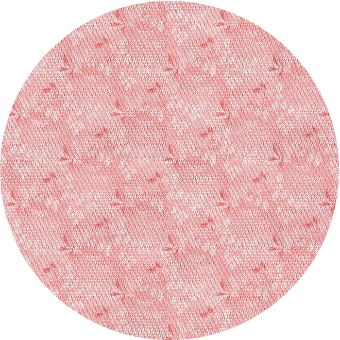 Square Machine Washable Transitional Pastel Red Pink Rug in a Living Room, wshpat1802rd