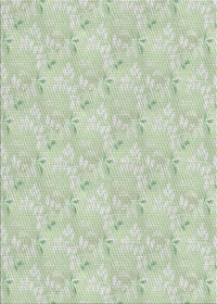 Patterned Light Rose Green Abstract Machine Washable Rug, wshpat1802