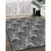 Machine Washable Transitional Gray Rug in a Family Room, wshpat1803gry