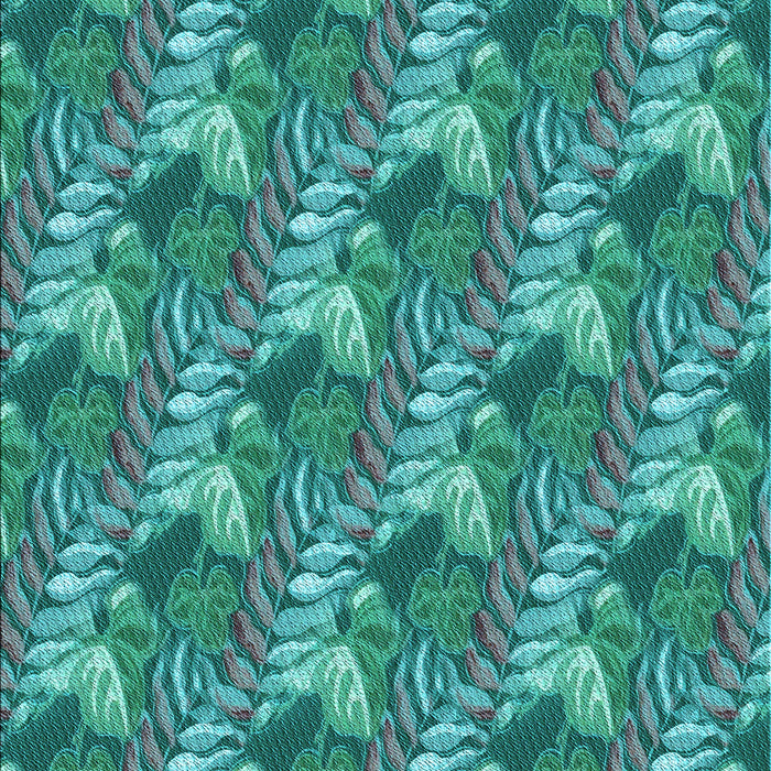 Machine Washable Transitional Dark Turquoise Green Rug, wshpat1803lblu