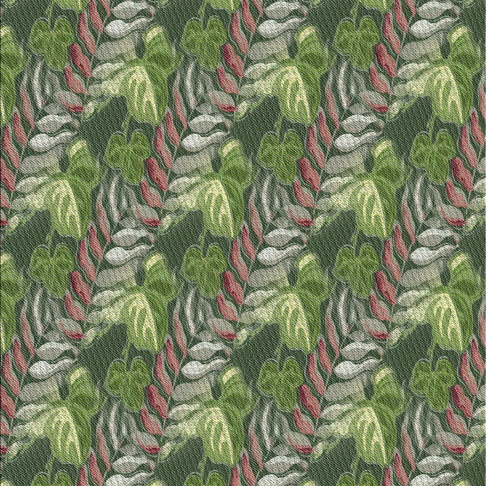 Patterned Army Green Abstract Machine Washable Rug, wshpat1803