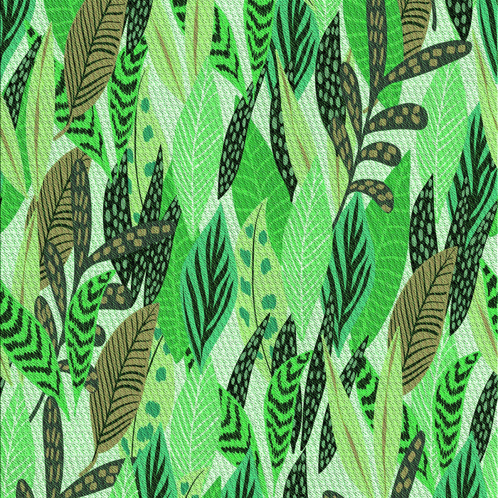 Machine Washable Transitional Green Rug, wshpat1804grn