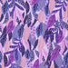 Round Machine Washable Transitional Amethyst Purple Rug, wshpat1804pur