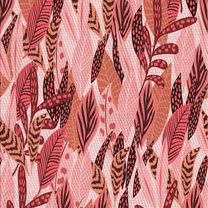 Machine Washable Transitional Light Salmon Pink Rug, wshpat1804rd