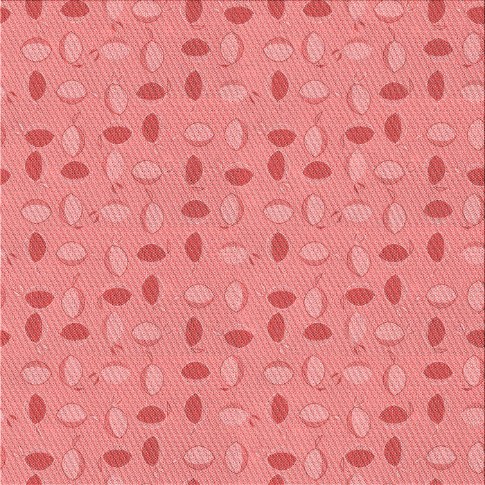 Round Machine Washable Transitional Light Coral Pink Rug, wshpat1805rd