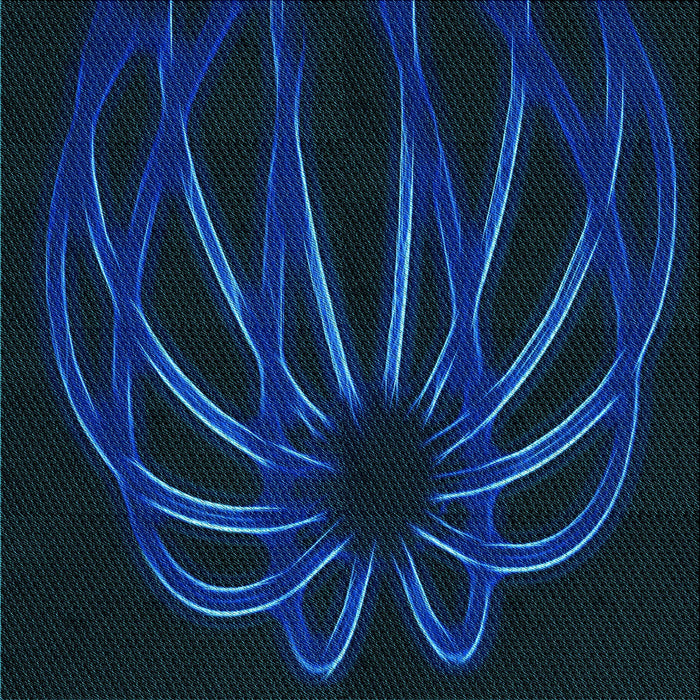 Round Machine Washable Transitional Blue Rug, wshpat1806lblu