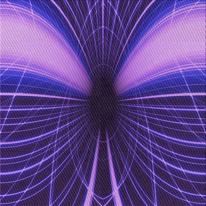 Round Patterned Denim Dark Blue Rug, pat1807pur