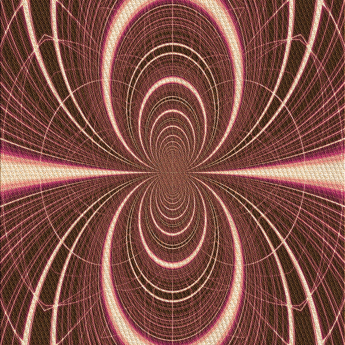 Patterned Orange Rug, pat1808org