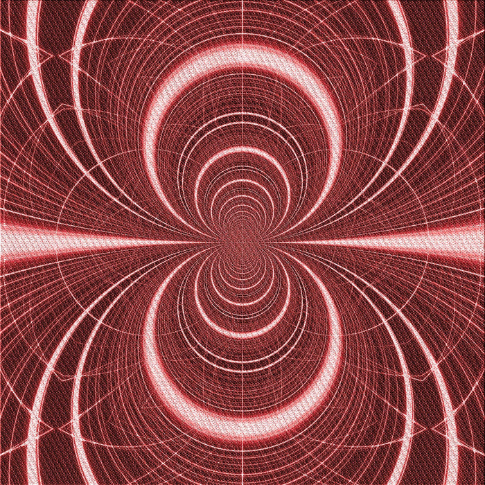 Round Machine Washable Transitional Cranberry Red Rug, wshpat1808rd