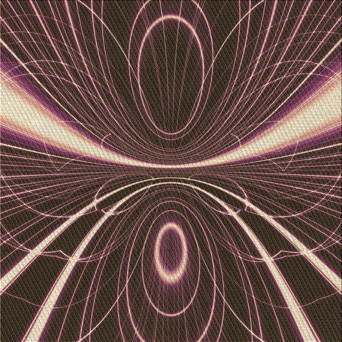 Round Patterned Dark Almond Brown Rug, pat1809brn