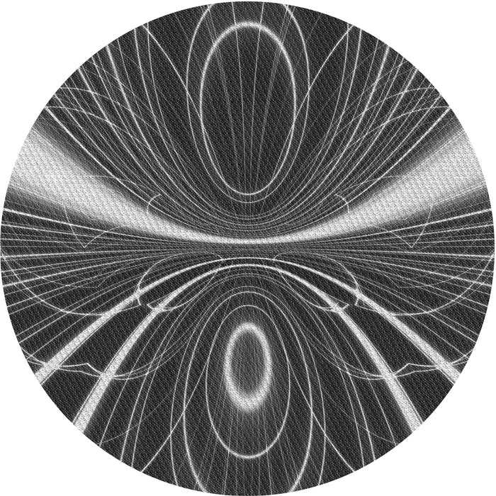 Square Machine Washable Transitional Charcoal Black Rug in a Living Room, wshpat1809gry