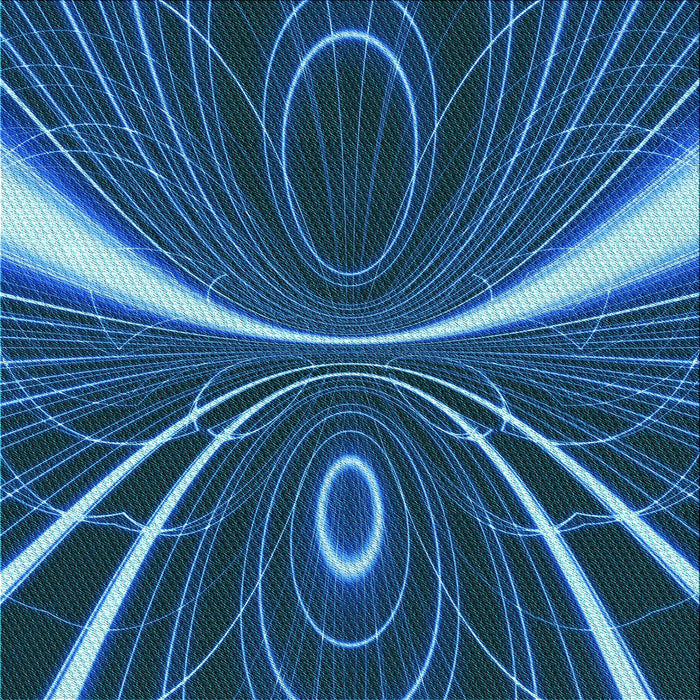 Round Machine Washable Transitional Blue Rug, wshpat1809lblu