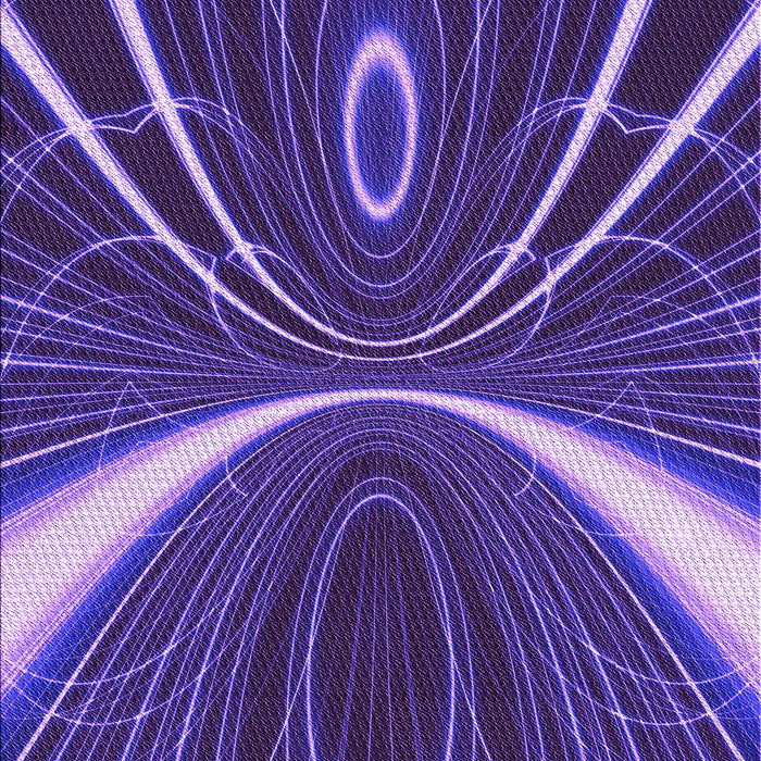 Patterned Denim Dark Blue Rug, pat1809pur