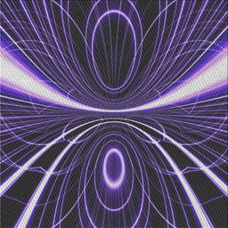 Sideview of Machine Washable Transitional Lavender Purple Rug, wshpat1809