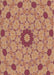 Patterned Sandy Brown Novelty Rug, pat180