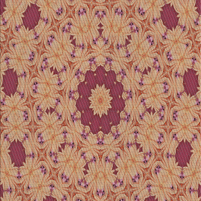Patterned Sandy Brown Novelty Rug, pat180