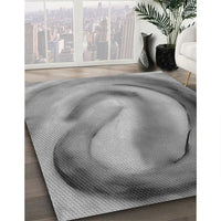 Patterned Ash Gray Rug, pat181gry