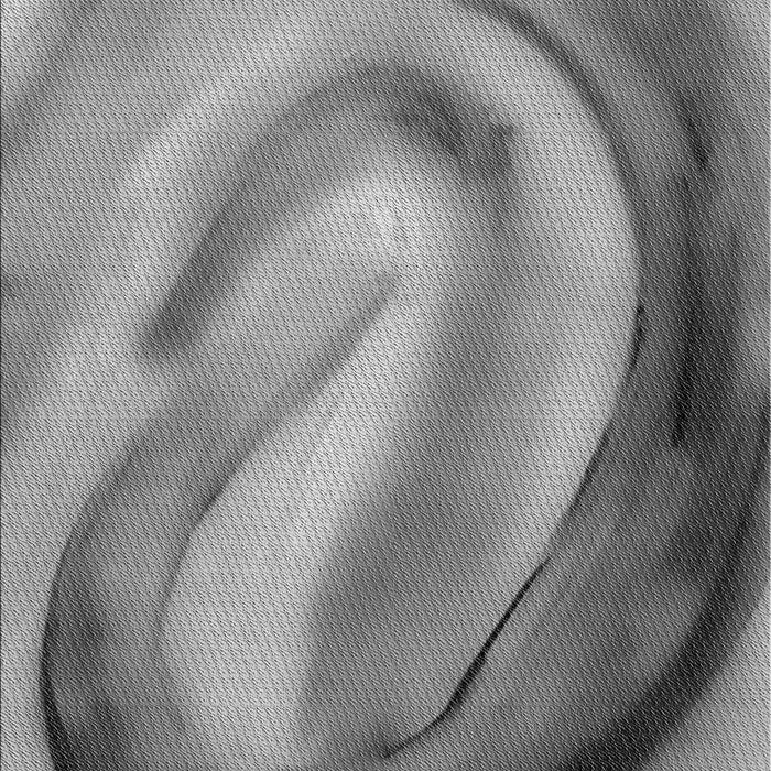 Patterned Ash Gray Rug, pat181gry