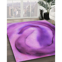 Patterned Purple Rug, pat181pur