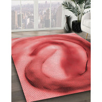 Patterned Red Rug, pat181rd