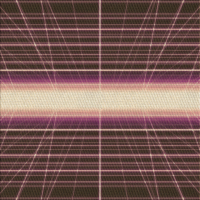 Patterned Purple Lily Purple Rug, pat1810brn