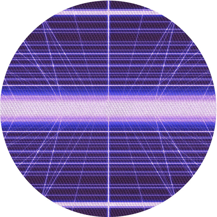 Square Machine Washable Transitional Denim Dark Blue Rug in a Living Room, wshpat1810pur