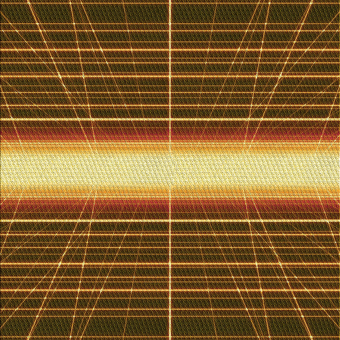 Patterned Caramel Brown Rug, pat1810yw