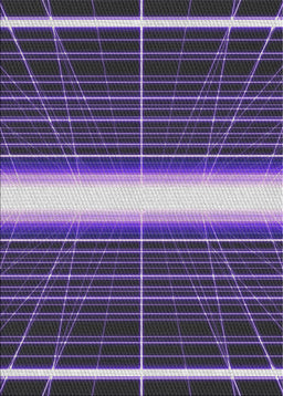 Patterned Lavender Purple Novelty Rug, pat1810