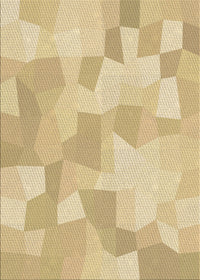 Machine Washable Transitional Golden Gold Rug, wshpat1811brn