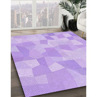 Patterned Purple Rug, pat1811pur