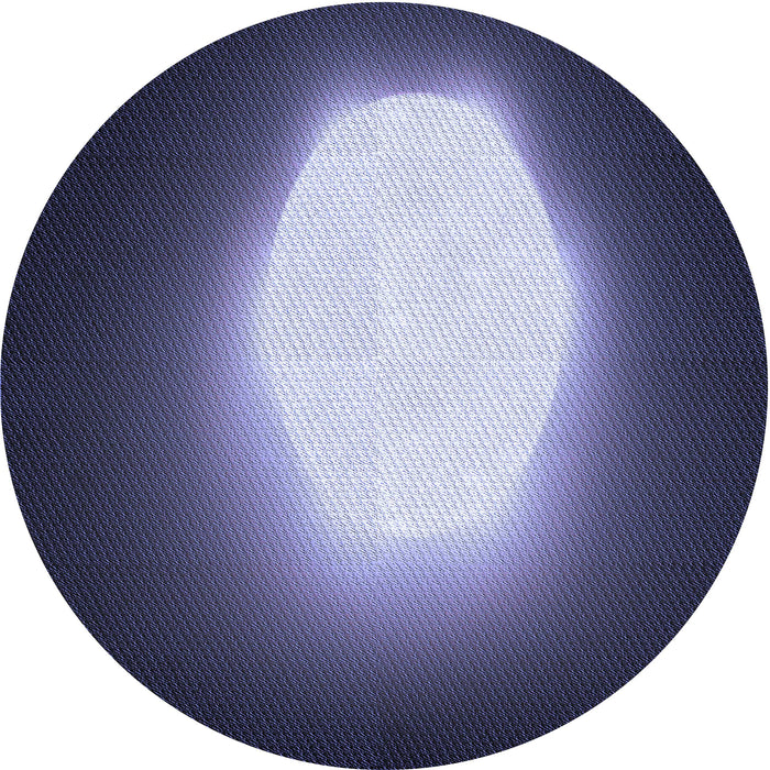 Square Patterned Night Blue Rug, pat1812blu