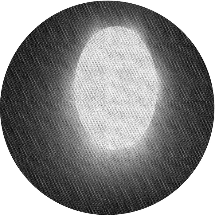 Square Patterned Charcoal Black Rug, pat1812gry