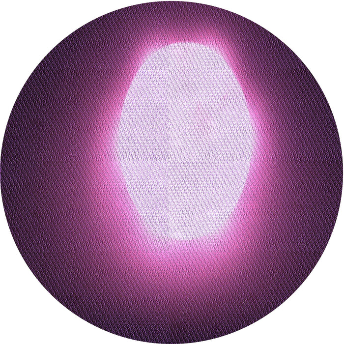 Square Patterned Orchid Purple Rug, pat1812pur