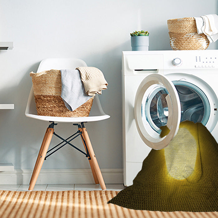 Machine Washable Transitional Night Red Rug in a Washing Machine, wshpat1812yw