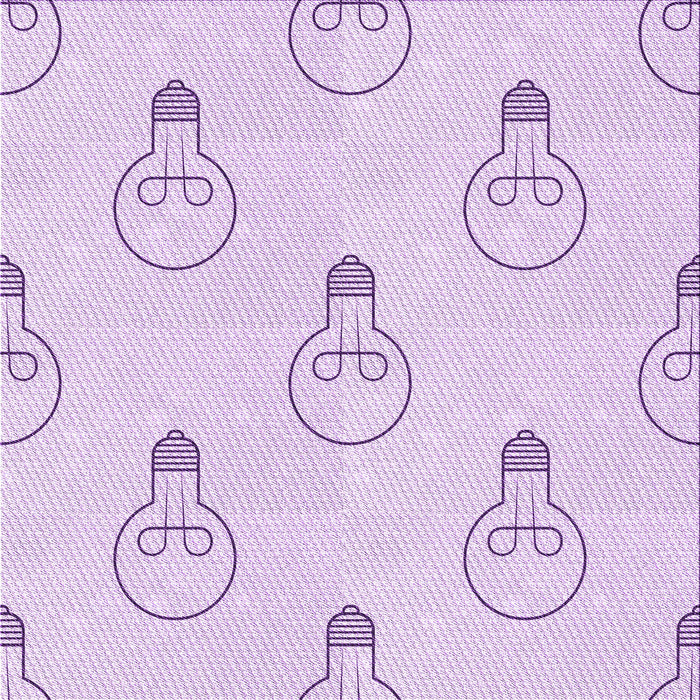 Round Machine Washable Transitional Bright Lilac Purple Rug, wshpat1813pur