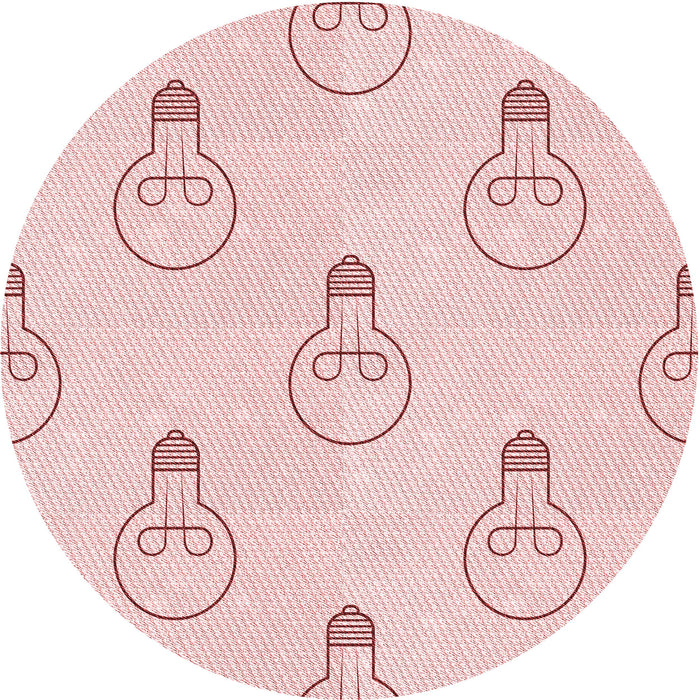 Square Machine Washable Transitional Light Coral Pink Rug in a Living Room, wshpat1813rd